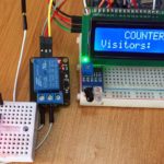 bidirectional visitor counter using ir sensors and arduino