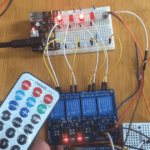 arduino ir remote control relay and leds