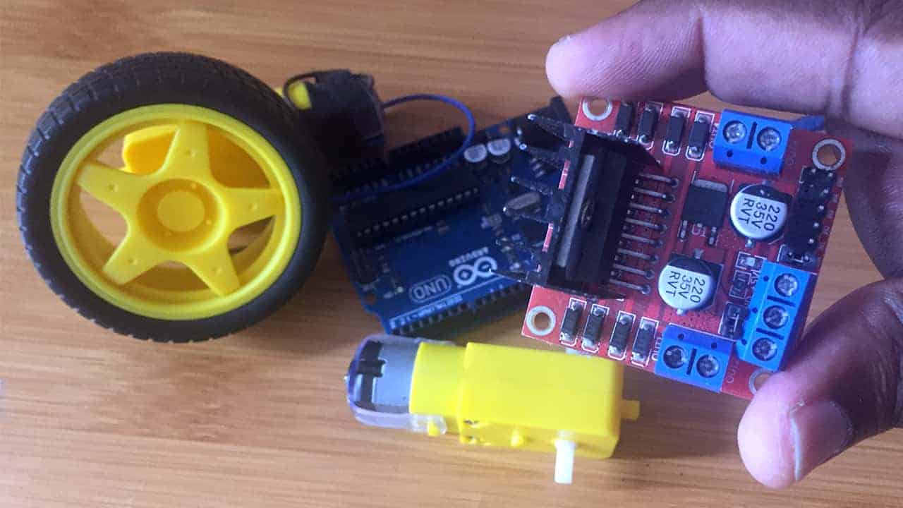 l298n motor driver arduino