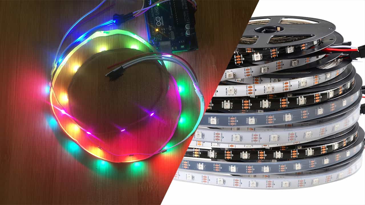WS2812 LED strip with Arduino