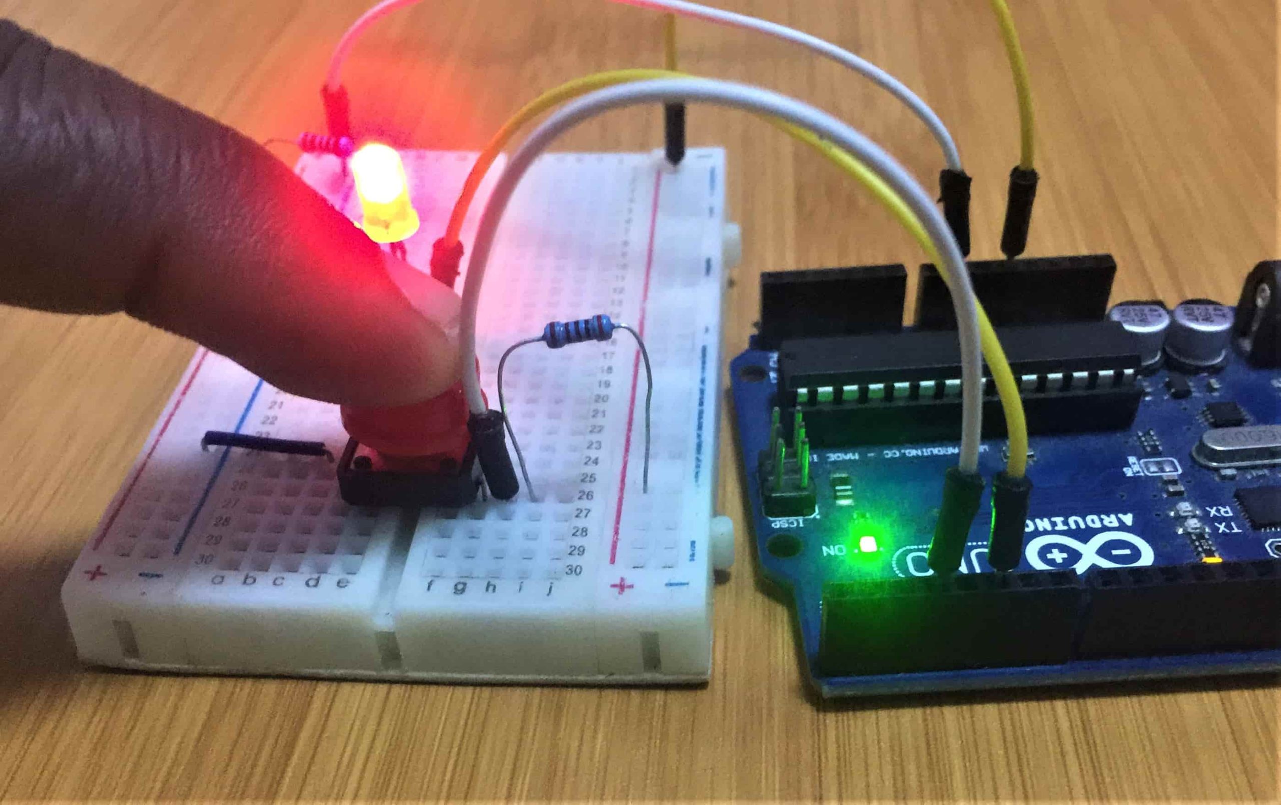 Arduino pull-up resistor