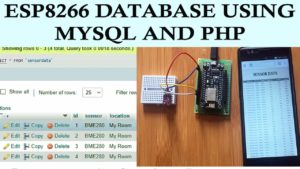 esp8266 database using msql and php