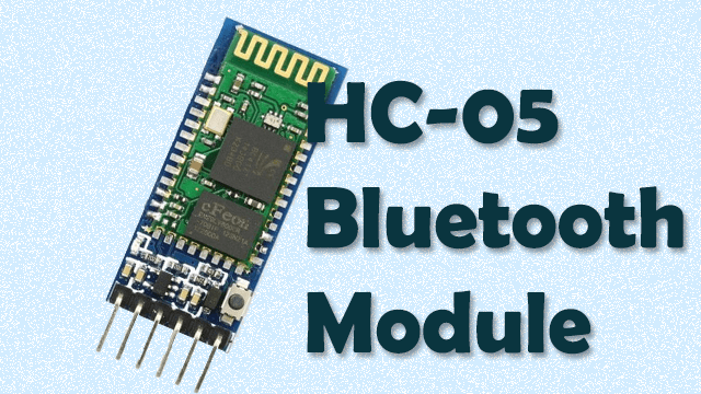 HC-05 Bluetooth module with Arduino